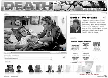 Columbus Dispatch web-only series on death